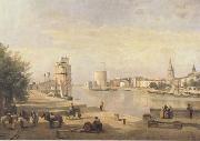 Le port de La Rochelle (mk11) Jean Baptiste Camille  Corot